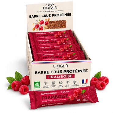 Pack éco barres framboise X 24