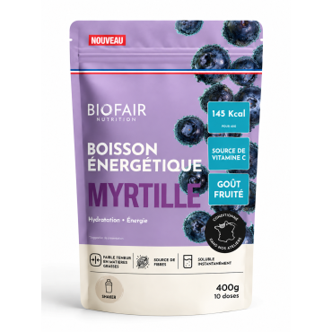Boisson énergétique bio - Myrtille