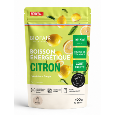 Boisson énergétique bio - Citron